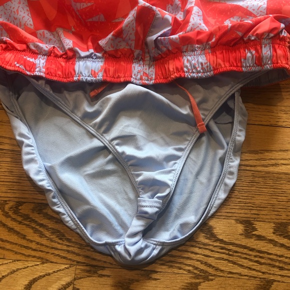 Nike Tempo Running Shorts Orange Blue - Picture 7 of 8